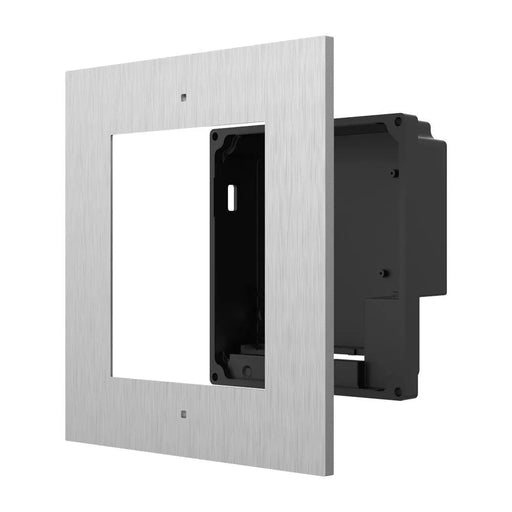 Hikvision DS-KD-ACF1/S Video Intercom Flush Mount 1 Module Housing Silver
