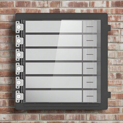 Hikvision DS-KD-KK/S IP Door Station Nametag Module Stainless Steel