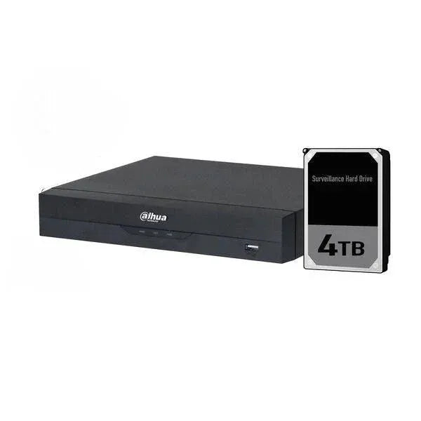 Dahua DH-XVR5104HS-4KL-I3 4ch XVR with Hard Drive Options