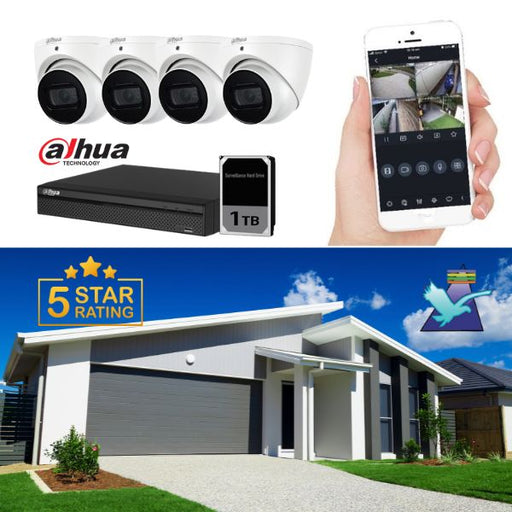 Dahua CCTV Installation Prospect with 4 Cameras