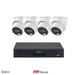 Dahua 6MP CCTV Kit 8 CH NVR, 4 x Smart Dual Light Turret Cameras, Fixed Lens