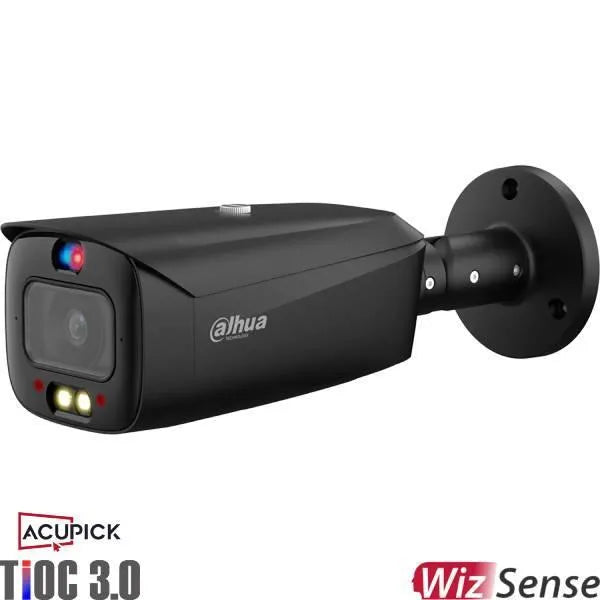 Dahua 8MP Tioc Acupick Bullet Fixed Camera Black, DH-IPC-HFW3849T1-AS-PV-ANZ-S2-BLK