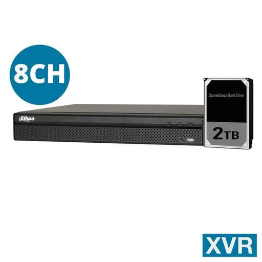 Dahua DH-XVR5108HS-4KL-I3 8ch XVR Hard Drive Options