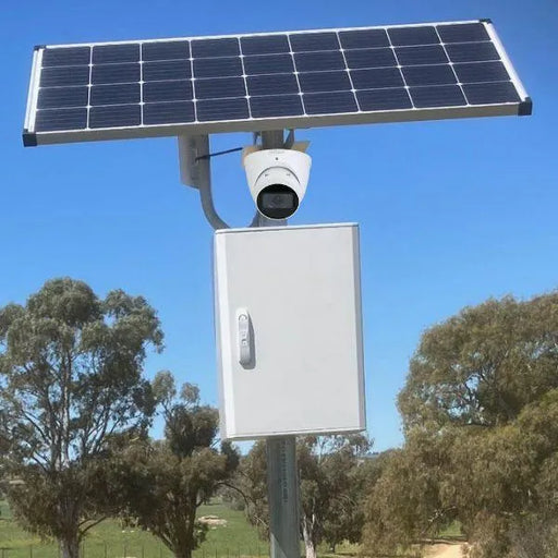 Dahua 170W Solar Panel & 6MP Turret Camera, CTCSOL-170W-90DEGCAM-SD