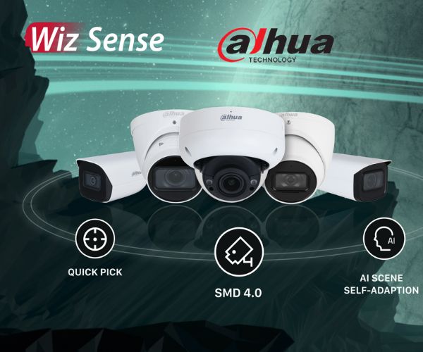 Dahua Wiz Sense Surveillance Cameras