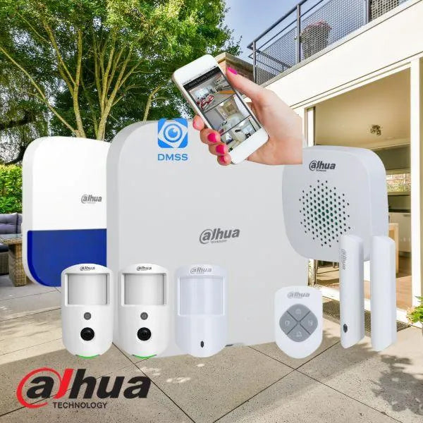 Dahua ART-ARC3800H3FW2-B7 Wireless Alarm System, Bundle Kit