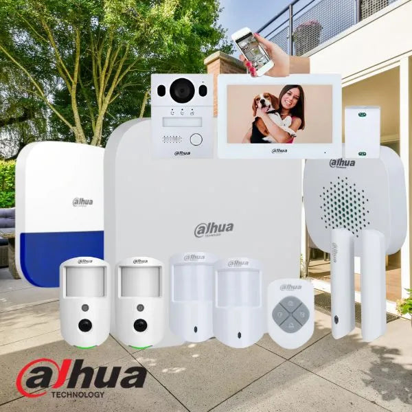 Dahua Wireless Alarm System, Intercom Bundle