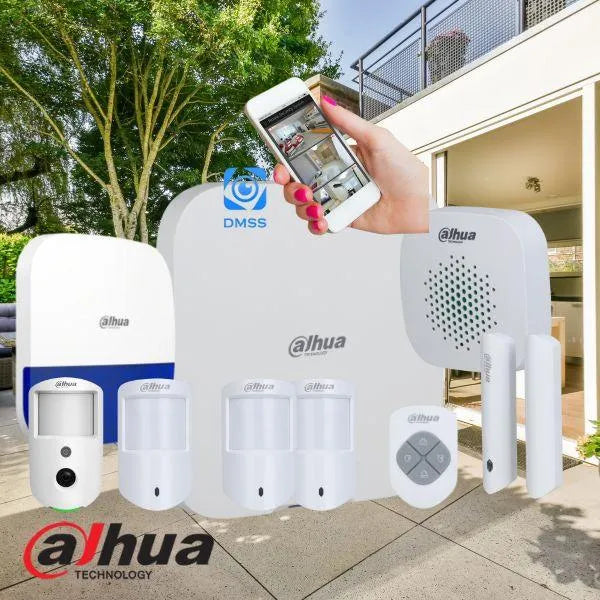 Dahua Wireless Alarm System, Sirens- Camera Kit