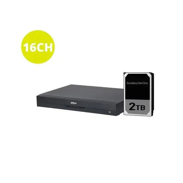 Dahua 16ch XVR DH-XVR5216A-4KL-I3 with hard drive options