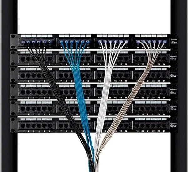 Black Cat 6A Snagless (UTP) Super thin with Rj45 Network Patch Cable