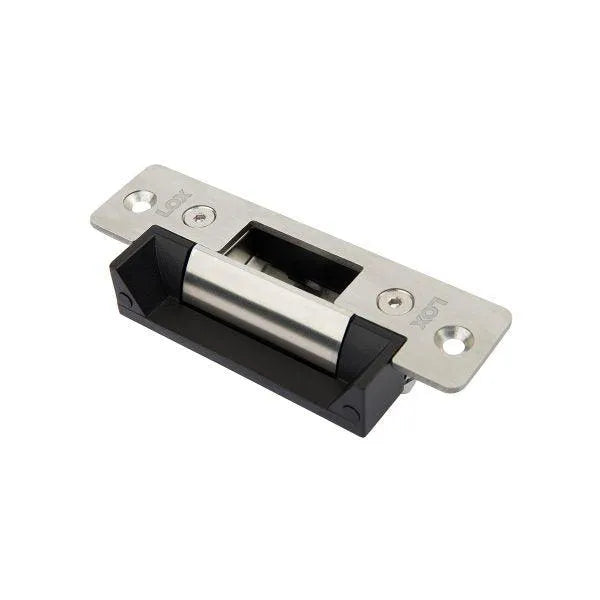 LOX ES10 Electric Strike, ANSI, Weather Resistant, Non Monitored, PTL/PTO, 12/24VDC