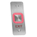 Rosslare Mullion Digital Tactile Piezo Electric Swith For High Risk, "EXIT" Label,  EX-17E0