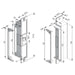 FSH FES20M High Security Electric Strike, Monitored, 1200kg, 12/24V DC