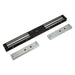 FSH FEM4300DM-BLK Magnetic Door Lock, Slimline Double Monitored Black