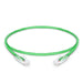 Green Cat 6A Snagless (UTP) Super thin with Rj45 Network Patch Cable