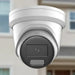 Hikvision DS-2CD2386G2H-IU 8MP 4K Acusense Turret Network Camera with Mic Wht 2.8mm