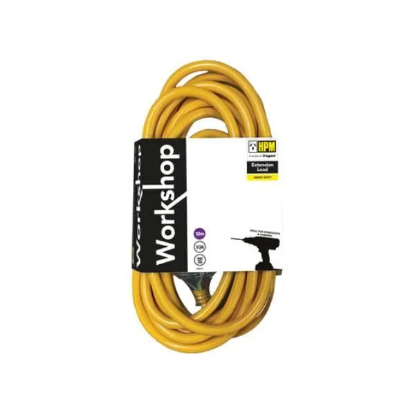 HPM 20m 1.0mm² 10A 3 Core Workshop Extension Lead