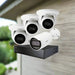 Hanwha Vision CCTV Kits, 4 Channel Network Recorder, 1 Bullets, 3 Turret Cameras