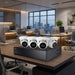 Hanwha Vision 5MP CCTV Kit – 4 Turrets, 8CH NVR & HDD Options