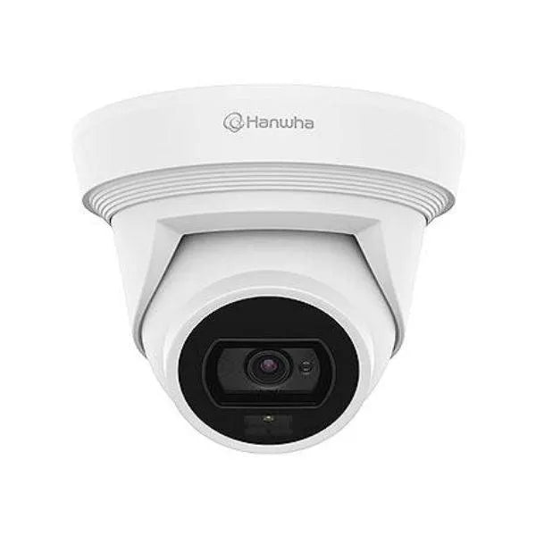 Hanwha QNE-C8013RL Q Series 5MP Outdoor AI Flateye Camera, Dual Light, IP67, 3mm
