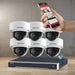 Hikvision CCTV Kit, AcuSense, 6 x 8MP Dome, 8CH NVR with 4TB HDD