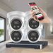 Hikvision Alarm System AX Pro, Intercom & 6MP CCTV Kit 4 Channel