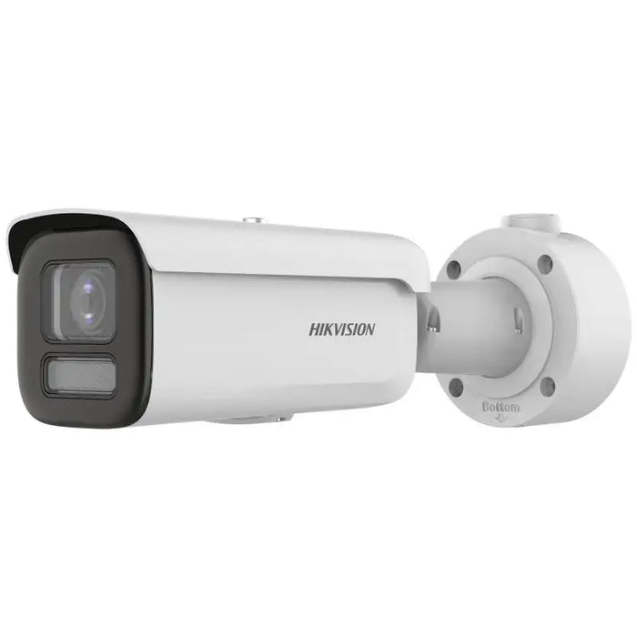 Hikvision security camera on a white background
