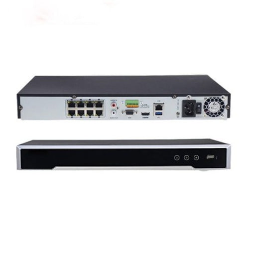 Hikvision 8 Channel M Series Network Video Recorder, 3 TB Hard Drive, HIK−DS-7608NI-M2/8P