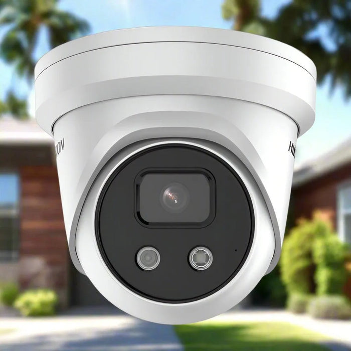 Hikvision DS-2CD2386G2-IU 8MP 4K Acusense IP Camera Turret Network Camera with Mic