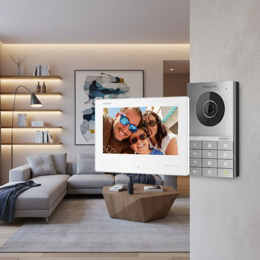 Hikvision 2-Wire 2MP HD Villa Intercom Kit, DS-KIS708EY