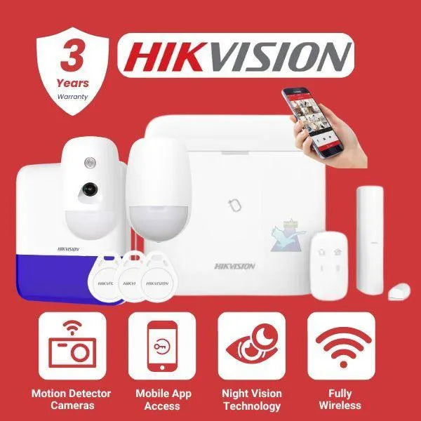 Hikvision Alarm System AX Pro - Siren- Camera Kit