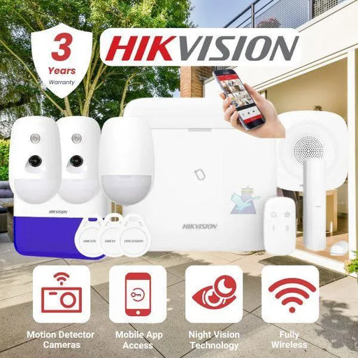 Hikvision Alarm System, AX Pro Bundle