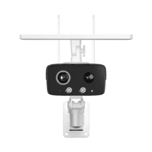 Dahua Wireless 4MP IR Fixed- Focal Bullet 4G Solar Camera, DH-IPC-HFW2431DG-4G-SP-EAU-B