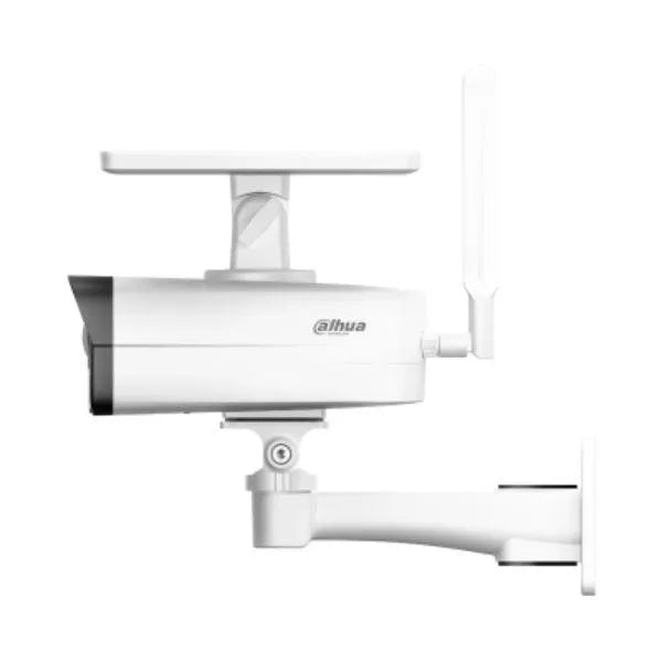 Dahua Wireless 4MP IR Fixed- Focal Bullet 4G Solar Camera, DH-IPC-HFW2431DG-4G-SP-EAU-B