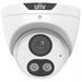 Uniview 8MP Tri- Guard Turret Security Camera Fixed Lens,Built-in Mic and Speaker, IPC3618SB-ADF28KMC-I0