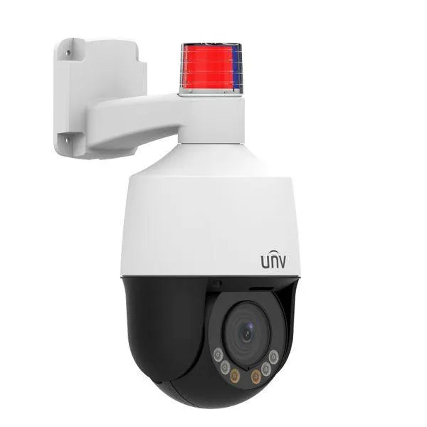 Uniview 5MP Mini PTZ Dome Camera with Active Deterrence, IPC675LFW-AX4DUPKC-VG