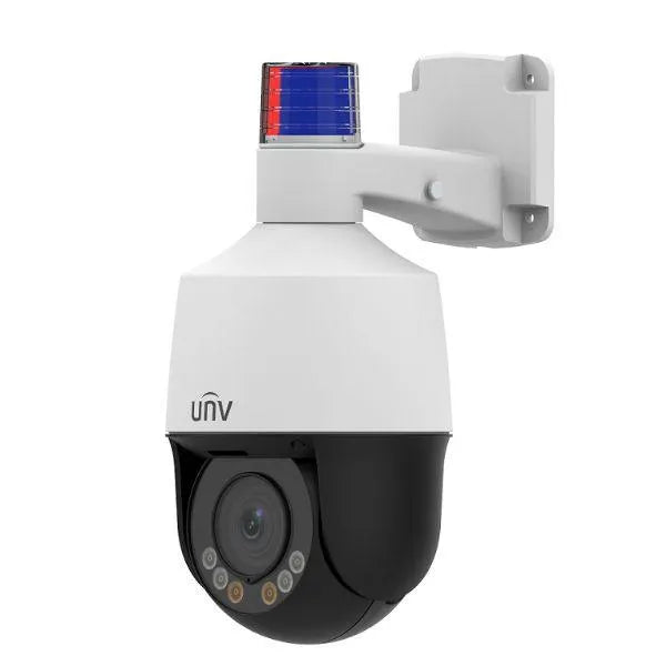 Uniview 5MP Mini PTZ Dome Camera with Active Deterrence, IPC675LFW-AX4DUPKC-VG