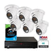 IDIS CCTV Kit 16 Channel Network Recorder, 6 x 5MP Turret Cameras, IDIS-LITE-CAM-NVR-KIT-3