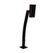 Intercom Bollard Black, Single, BOL1010B