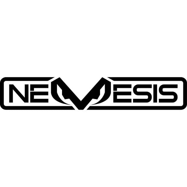 Black and white NEMESIS logo graphic on a plain white background.