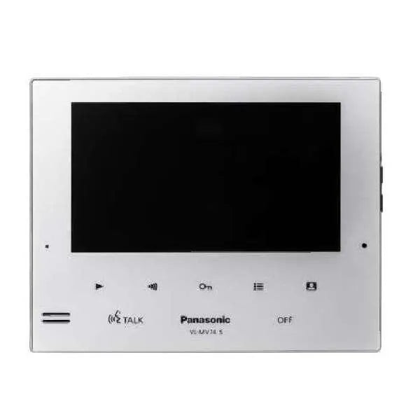 Panasonic Video Intercom 7" Silver Monitor with door station + Wireless handset Kit, VL-SWD275AZS