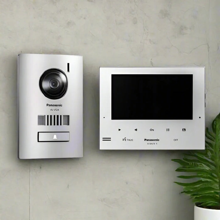 Panasonic Home Intercom 7" Kit with Silver Monitor and Door Station