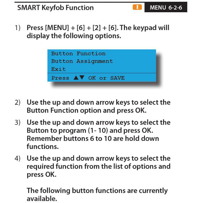 Bosch Remote Control ,5 button, Smart RF Keyfob, RF110