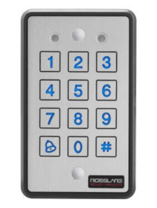 Rosslare AYC-T65B Convertible Keypad Piezoelectric Backlit Proximity & PIN Reader
