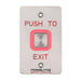 Rosslare EX-07E0 Push to Exit Digital Tactile Piezo Electric Exit Button