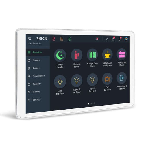 Risco Touchscreen Keypad with Zwave Gateway