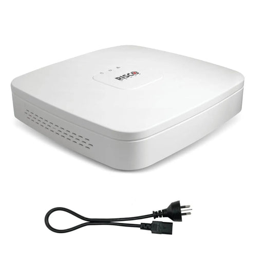 Risco VuPoint 4 Channel NVR 4 Poe no HDD, Includes cord