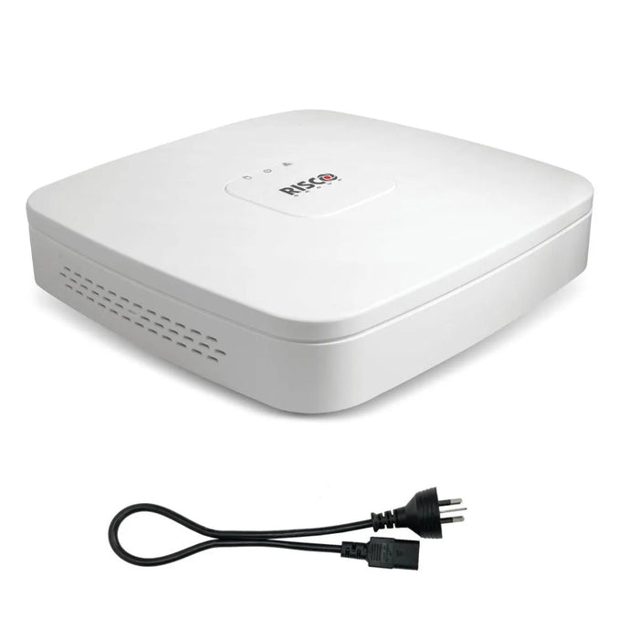 Risco VuPoint 4 Channel NVR 4 Poe no HDD, Includes cord