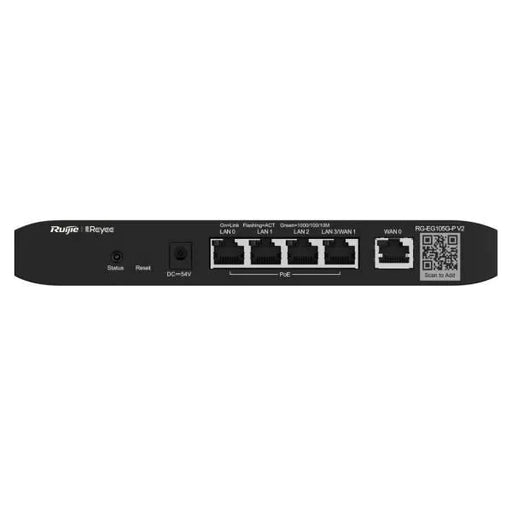 Ruijie Reyee 5 Gigabit Ports, Cloud Managed PoE Router, RG-EG105G-P V2