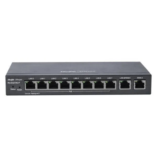 Ruijie Reyee Gigabit Cloud Managed PoE Router, RG-EG210G-P